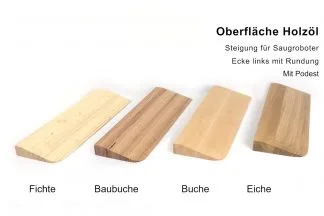 Muster zur Ansicht – Türschwellenrampe aus Holz