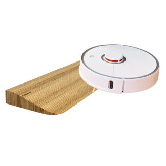 Türschwellenrampe aus Holz für Saugroboter