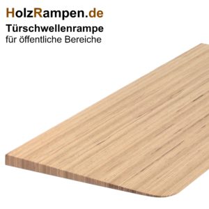 Türschwellenrampe aus Holz Barrierefrei DIN 18040-2